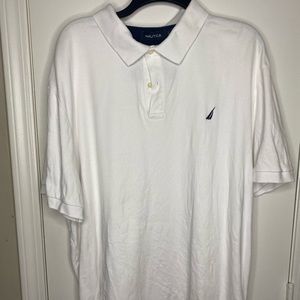 Nautica White Polo -XXL